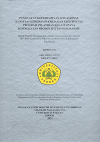 Hubungan Antara Locus Of Control dan Literasi Informasi dengan Keinovatifan Guru : Guru SMA Swasta di Kecamatan Cicurug Kabupaten Sukabumi Provinsi Jawa Barat