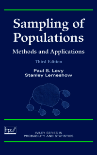 Sampling of Populations : Methods and Applications