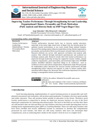 Improving Teacher Performance Through Strengthening Servant Leadership, Organizational Climate, Personality and Work Motivation (Path Analysis and Sitorem Study on SMP Negeri Bogor City)
