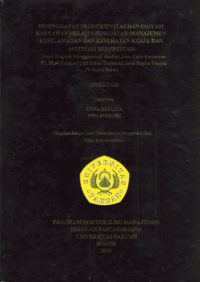 Peningkatan Produktivitas dan Inovasi Karyawan melalui Penguatan Manajemen Keselamatan dan Kesehatan Kerja dan Motivasi Berprestasi