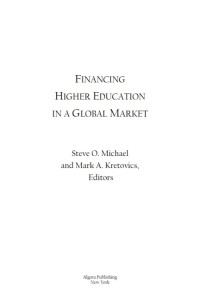 Financing higher education in a global market