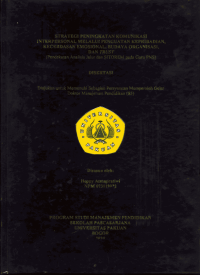 Strategi Peningkatan Komunikasi Interpersonal Melalui Penguatan Keperibadian, Kecerdasan Emosional, Budaya Organisasi Dan TRUST