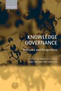 Knowledge Governance : Processes and Perspectives