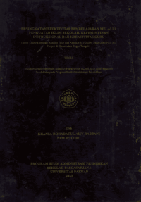 Peningkatan Efektivitas Pembelajaran Melalui Penguatan Iklim Sekolah, Kepemimpinan Intruksional Dan Kreativitas Guru