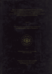 Pengaruh Disiplin Kerja Dan Efikasi Diri Terhadap Kinerja Sebagai Variabel Intervening