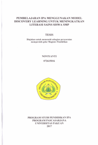 Pembelajaran IPA Menggunakan Discovery Learning Untuk Meningkatkan Literasi Sains Siswa Smp