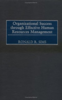Organizational success through effective human resources management