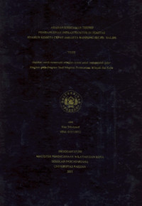 Arahan Kebijakan Teknis Pembangunan Infrastruktur Di Sekitar Stasiun Kereta Cepat Jakarta Bandung (KCJB) Halim