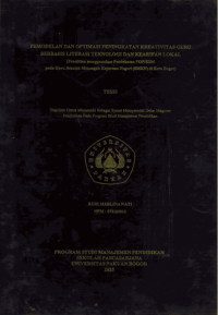 Pemodelan dan Optimasi Peningkatan Kreativitas Guru Berbasis Literasi Teknologi dan Kearifan Lokal (Penelitian Menggunakan Pendekatan POP/SDM pada Guru Sekolah Menengah Kejuruan Negeri (SMKN) di Kota Bogor)
