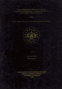 Pengembangan Scrapbook Digital untuk Meningkatkan Literasi Membaca pada Siswa Sekolah Dasar