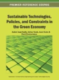 Sustainable technologies, policies, and constraints in the green economy