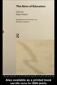 The aims of education