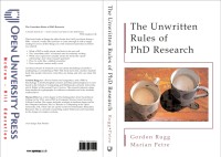 THE UNWRITTEN RULES OF PHD RESEARCH