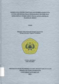 Modelling Instruction dalam Pembelajaran IPA untuk Meningkatkan Pemahaman Materi dan Kemampuan Pemecahan Masalah Klasifikasi Makhluk Hidup