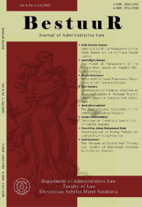 Bestuur : Journal of Administrative Law vol. 9, No. 2