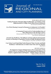 Journal of Regional and City Planning Vol. 31 No. 2
