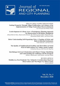 Journal of Regional and City Planning Vol. 31 No. 3