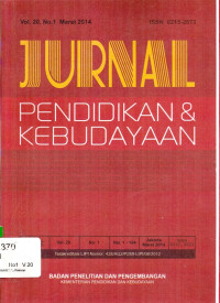 Jurnal Pendidikan & Kebudayaan Vol.20 No.1 2014