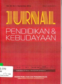 Jurnal Pendidikan & Kebudayaan Vol.20 No.3 2014