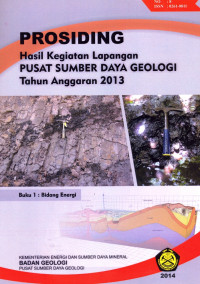 Image of Prosiding : Hasil Kegiatan Lapangan Pusat Sumber Daya Geologi Tahun Anggaran 2013 - Buku 1 Bidang Energi