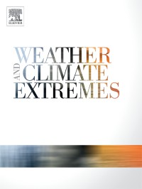 Weather and Climat Extreme, Vol. 32