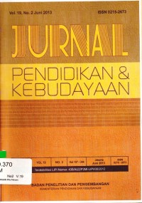 Image of Jurnal Pendidikan & Kebudayaan Vol.19 No.2 2013