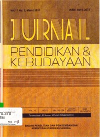Image of Jurnal Pendidikan & Kebudayaan Vol.17 No.2 2011
