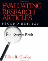 Image of Evaluating Research articles : from start to finish