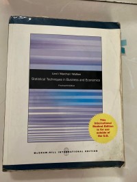 Statistical Techniques in Business& Economics thirteenth edition